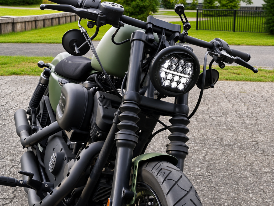 Kawasaki Z 650 750 Z900RS [MOTORIZE] - LED headlight 5.75 inches