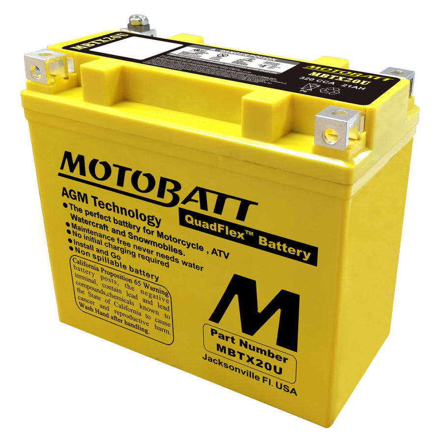 SKI DOO TUNDRA SPORT 550 F [2010-2013] - Powersport Quadflex AGM battery