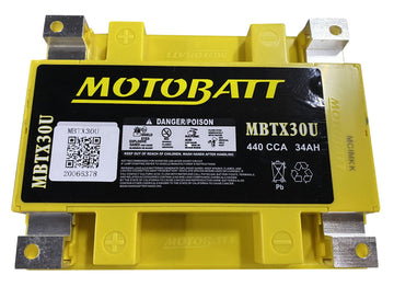 BMW R 80 GS [1987-1999] - MBTX30U Yellow 12V34Ah ​​440CCA