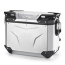 Side case Trekker Outback EVO Monokey 37 liters - left, made of anodized aluminum, SMART SEC. LOCK