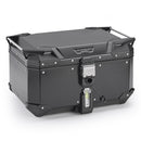 Top case aluminium noir Trekker Outback EVO Monokey – 58 litres / SMART SECURITY LOCK