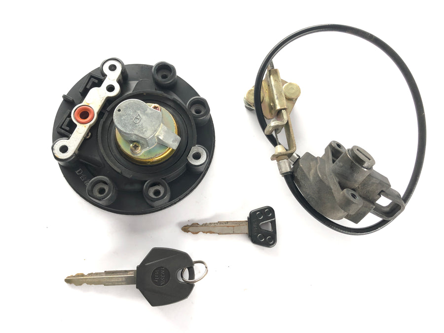 Yamaha XJR 1200 4PU [1995] - Kit serrure réservoir serrure selle