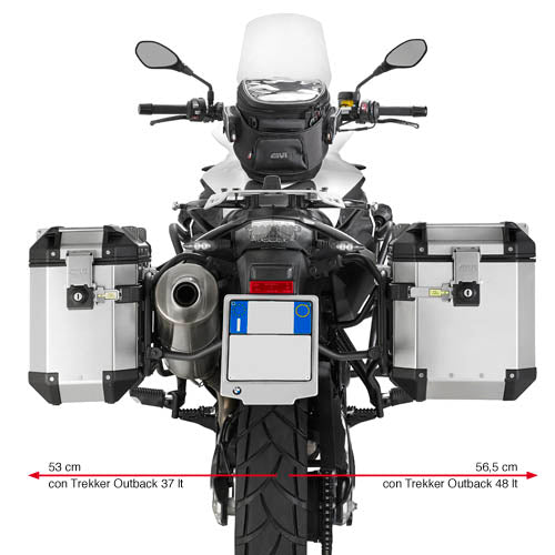 BMW F 650 GS [2008–2017] – Stahlrohr-Seitenkofferträger Cam-Side