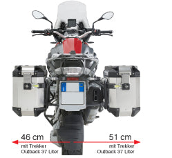 BMW R 1250 GS [2019–2023] – Stahlrohr-Seitenkofferträger Cam-Side