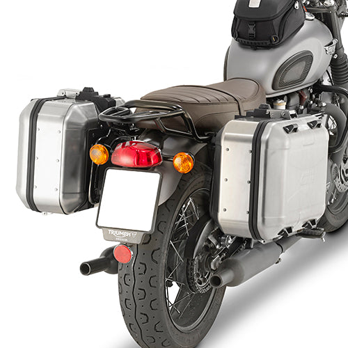 Triumph Bonneville T 100 [GIVI] - Seitenkoffer-Träger für MONOKEY® oder RETRO FIT Koffer nur in Kombination mit SR6410