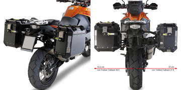 KTM 1090 Adventure [2017–2019] – Stahlrohr-Seitenkofferträger Cam-Side