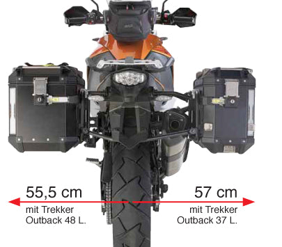 KTM 1190 Adventure [2013-2016] – Tubular steel side case carrier Cam-Side