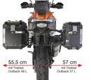KTM 1190 Adventure [2013-2016] – Tubular steel side case carrier Cam-Side