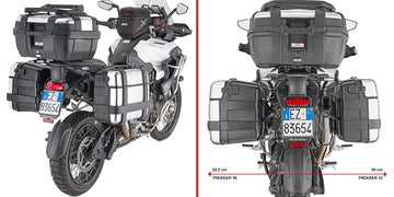 Triumph Tiger 1200 Rally Explorer [GIVI] - Support de valise latéral PL ONE-FIT pour configuration MONOKEY®