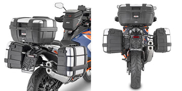 KTM 1390 Super Adventure S Evo [2026] – PL ONE-FIT Seitenkofferträger Monokey
