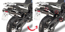 BMW F 650 GS / F 800 GS [GIVI] - Support de valise latéral amovible pour valises MONOKEY® ou RETRO FIT