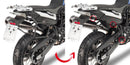 BMW F 800 GS [2008-2017] – Support de valise latéral amovible Monokey ou Retro Fit