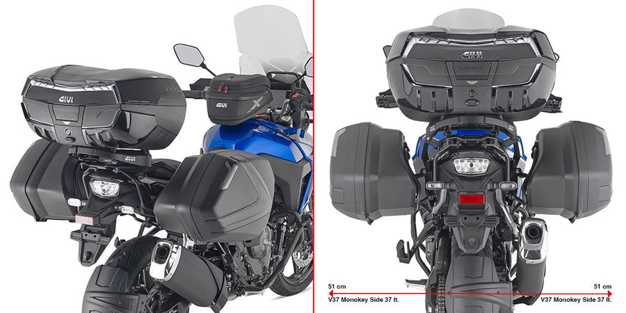 SUZUKI DL 800 V STROM [2023-2025] - Support valise spécifique