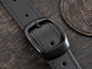 Motorcycle bag [Hepco & Becker] - leather bag set Rugged Cutout 19 L incl. quick release - cutout