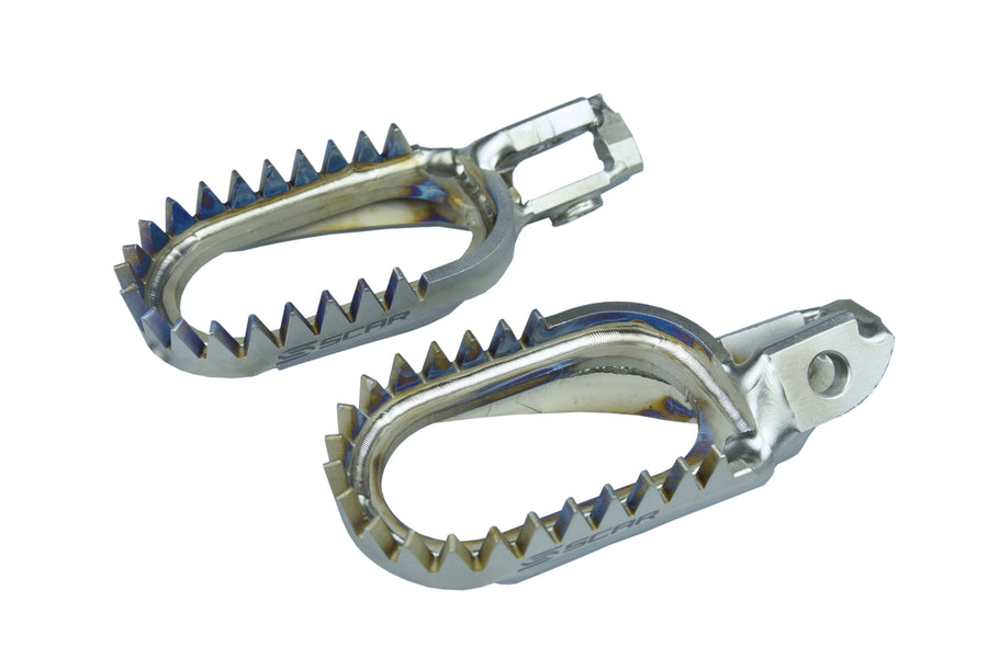 HUSQVARNA FE 350 [2024-2025] - Titanium footpegs anti-mud