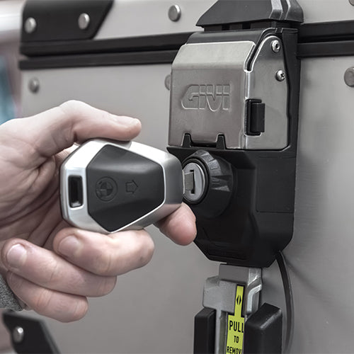 BMW R 1200 GS Adventure [GIVI] - Lock kit with cylinder that can be coded for BMW keys
