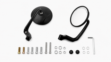 Handlebar end mirrors 2 pieces [E-mark] - Suzuki SV 650 1000 V-Strom