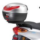 Piaggio Fly 50-100-125-150 [GIVI] - Support de topcase pour valises MONOLOCK® utiliser celui fourni dans la valise