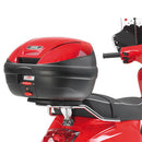 Piaggio Vespa LX 125 [2005-2014] – Support de top case Monolock, chromé
