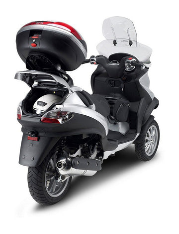Piaggio MP3 400 [2006-2011] – support top case pour Monolock, avec plaque