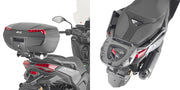 Yamaha X-Max 125 [GIVI] - Support top case pour valises MONOKEY® ou MONOLOCK® à monter avec la platine MONOKEY® M5