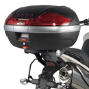 Triumph Tiger 1050 [GIVI] - Support top case pour valises MONOKEY® avec plaque MONOKEY®