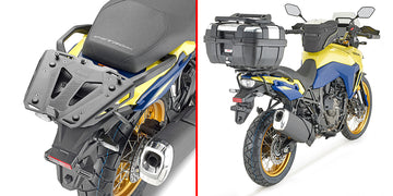 Suzuki V-Strom 800 SE [GIVI] - Topcase Träger für MONOKEY® oder MONOLOCK® Koffer zu montieren mit der MONOKEY® Platte M5
