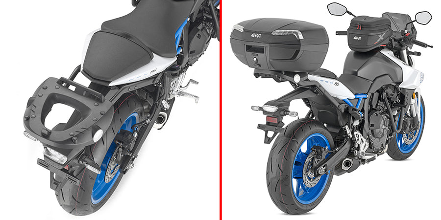 Suzuki GSX 8S [GIVI] - Support top case pour valises MONOLOCK® à monter avec la platine MONOLOCK® M5M et M6M ou le