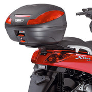 Yamaha X-MAX 250 [2005-2009] – top case carrier for Monolock, drill the fairing