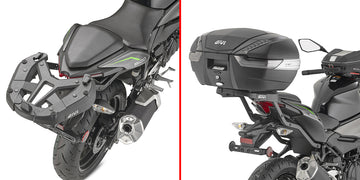 Kawasaki Ninja 500 / Ninja 500 SE [GIVI] - Topcase Träger für MONOKEY® oder MONOLOCK® Koffer zu montieren mit der
