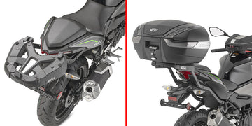 Kawasaki Ninja 500 SE [2024–2026] – Topcaseträger für Monokey/Monolock
