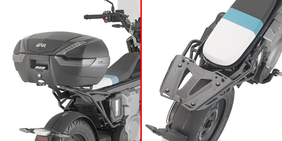 BMW CE 02 [GIVI] - Support top case pour valises MONOKEY® ou MONOLOCK® à monter avec la platine MONOKEY® M5
