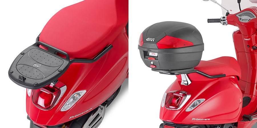 Piaggio Vespa Primavera 150 [2014–2026] – Topcaseträger Monolock, schwarz