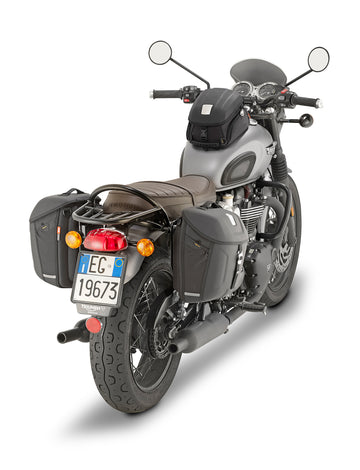 Triumph Bonneville T 100 [2017–2022] – Topcaseträger Monokey/Monolock, schwarz