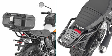 Triumph Speed Twin 900 [GIVI] - Topcase Träger für MONOKEY® oder MONOLOCK® Koffer für MONOKEY® Koffer benutzen Sie die