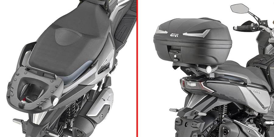 SYM ADX 300 [GIVI] - Top case carrier for MONOKEY® or MONOLOCK® cases to be mounted with the MONOKEY® plate M5