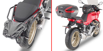 Moto Guzzi V 100 Mandello 1000 [GIVI] - Topcase Träger für MONOKEY® oder MONOLOCK® Koffer wird auch in Kombination mit