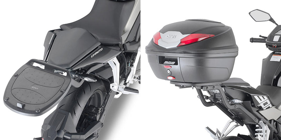 CF MOTO 300 [2021-2022] - Porte-bagages arrière spécifique pour top case MONOLOCK