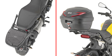 VOGE Trofeo 350 AC [GIVI] - Topcase Träger für MONOLOCK® Koffer benutzen Sie die im Koffer mitgelieferte MONOLOCK®