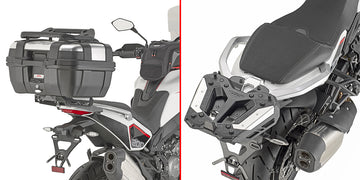 Moto Morini X-Cape 1200 [GIVI] - Support top case pour valises MONOKEY® ou MONOLOCK® à monter avec la platine MONOKEY®