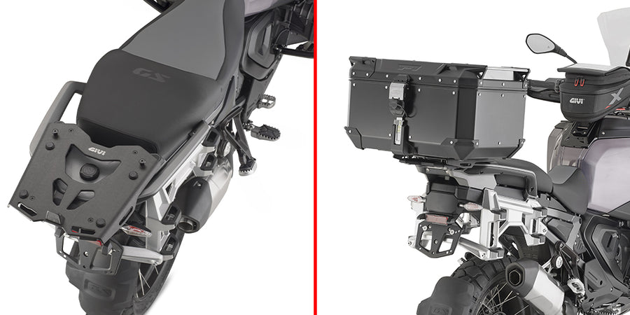 BMW C 400 X [GIVI] - Träger aus eloxiertem Aluminium für MONOKEY® Koffer
