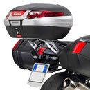 BMW K 1200 R (05 > 08) / K 1300 R [GIVI] - Support en aluminium anodisé pour valises MONOKEY® compatible avec l'original