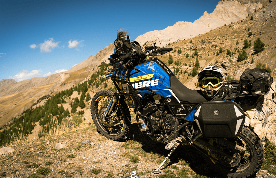 Motorradtasche [Hepco & Becker] - Royster Neo Seitentaschen gelb, Set – C-Bow