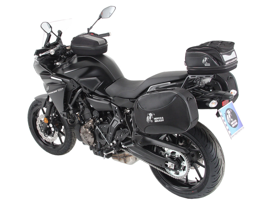 Porte-bagages arrière Hepco & Becker Smartrack pour Yamaha Tracer 700 (2016-2020) - inclus dans l'ensemble complet