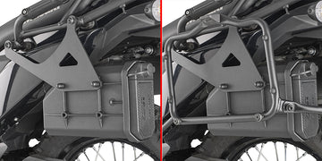 Kawasaki KLR 650 / KLR 650 S [GIVI] - Kit für die Montage der S250 Tool Box zu montieren mit der S250