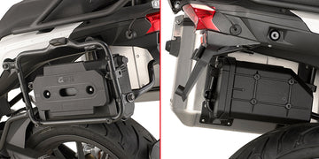 Triumph Tiger 800 XR [2018–2019] – Montagekit für S250 Werkzeugbox an PL8712 Träger