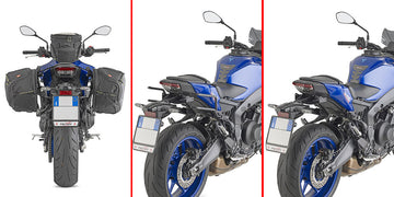 Yamaha MT 09 [GIVI] - Abstandshalter für REMOVE-X abnehmbar für Satteltaschen
