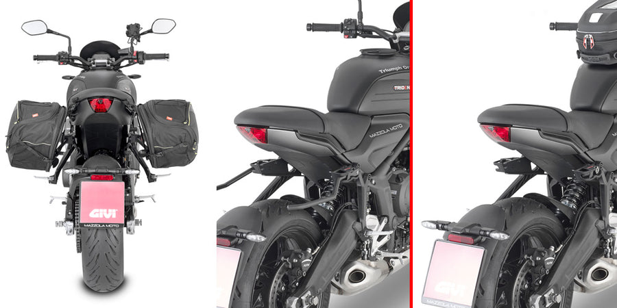 Triumph Trident 660 [GIVI] - Entretoise pour REMOVE-X amovible pour sacoches