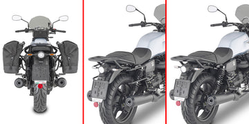 Moto Guzzi V7 850 Stone / Special [GIVI] - Abstandshalter für REMOVE-X abnehmbar für Satteltaschen nicht kompatibel mit
