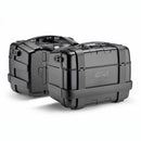 Trekker Lite 46, Monokey Koffer, 46 Liter – mit Kunststoff Cover schwarz, max. Zuladung 10 kg